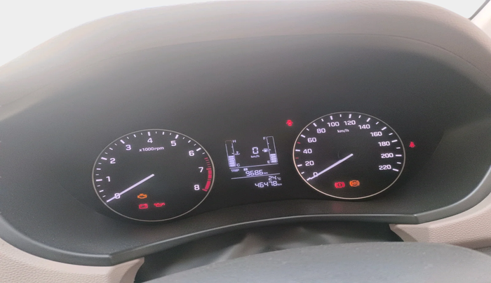 2017 Hyundai Elite i20 SPORTZ 1.2, Petrol, Manual, 46,478 km, interior