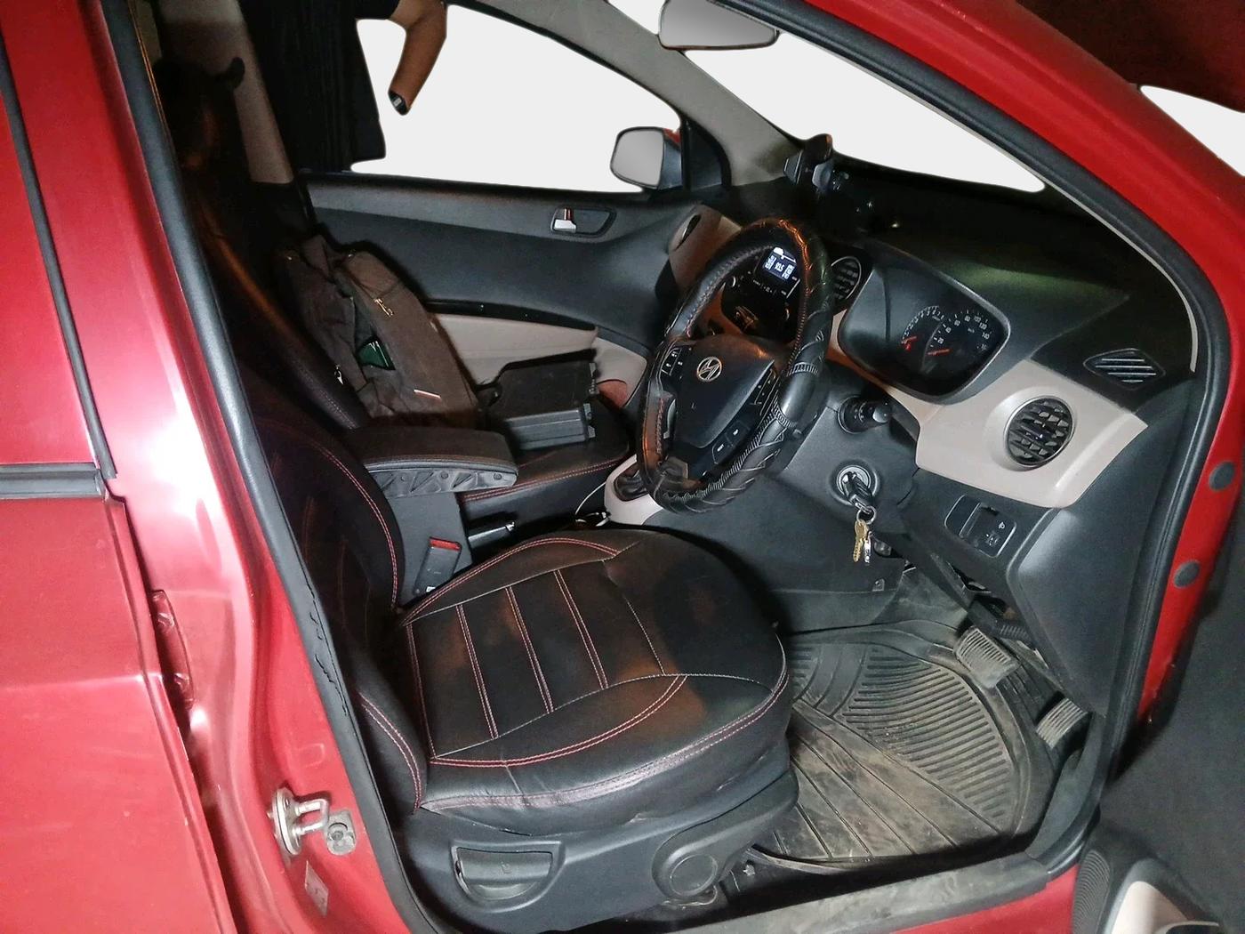 2014 Hyundai Xcent S AT 1.2 (O), Petrol, Automatic, 89,708 km, interior