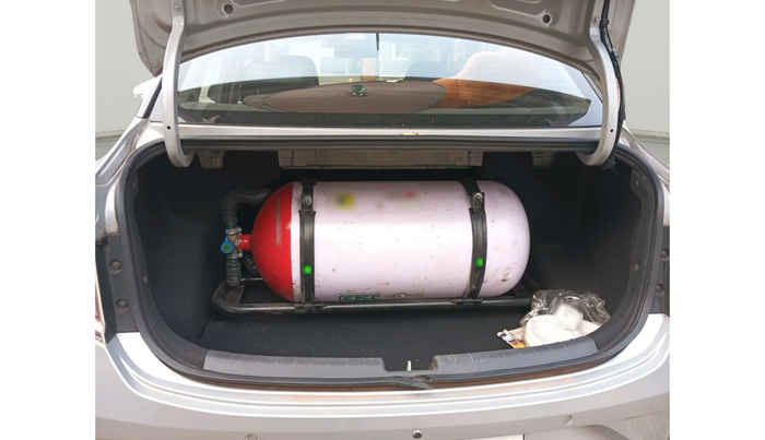 2021 Hyundai AURA S 1.2 CNG, Petrol, Manual, 36,529 km, exterior