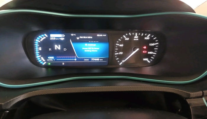 2022 Tata NEXON EV XZ PLUS, Electric, Automatic, 77,446 km, interior