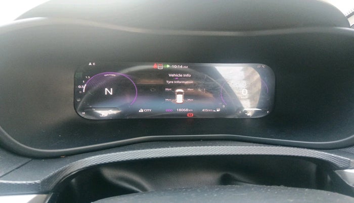 2023 Tata NEXON FEARLESS PURPLE + AMT DUAL TONE 1.5 DIESEL, Diesel, Automatic, 18,068 km, interior