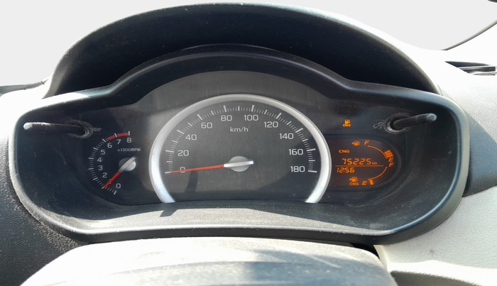 2014 Maruti Celerio VXI CNG, Petrol, Manual, 75,225 km, interior