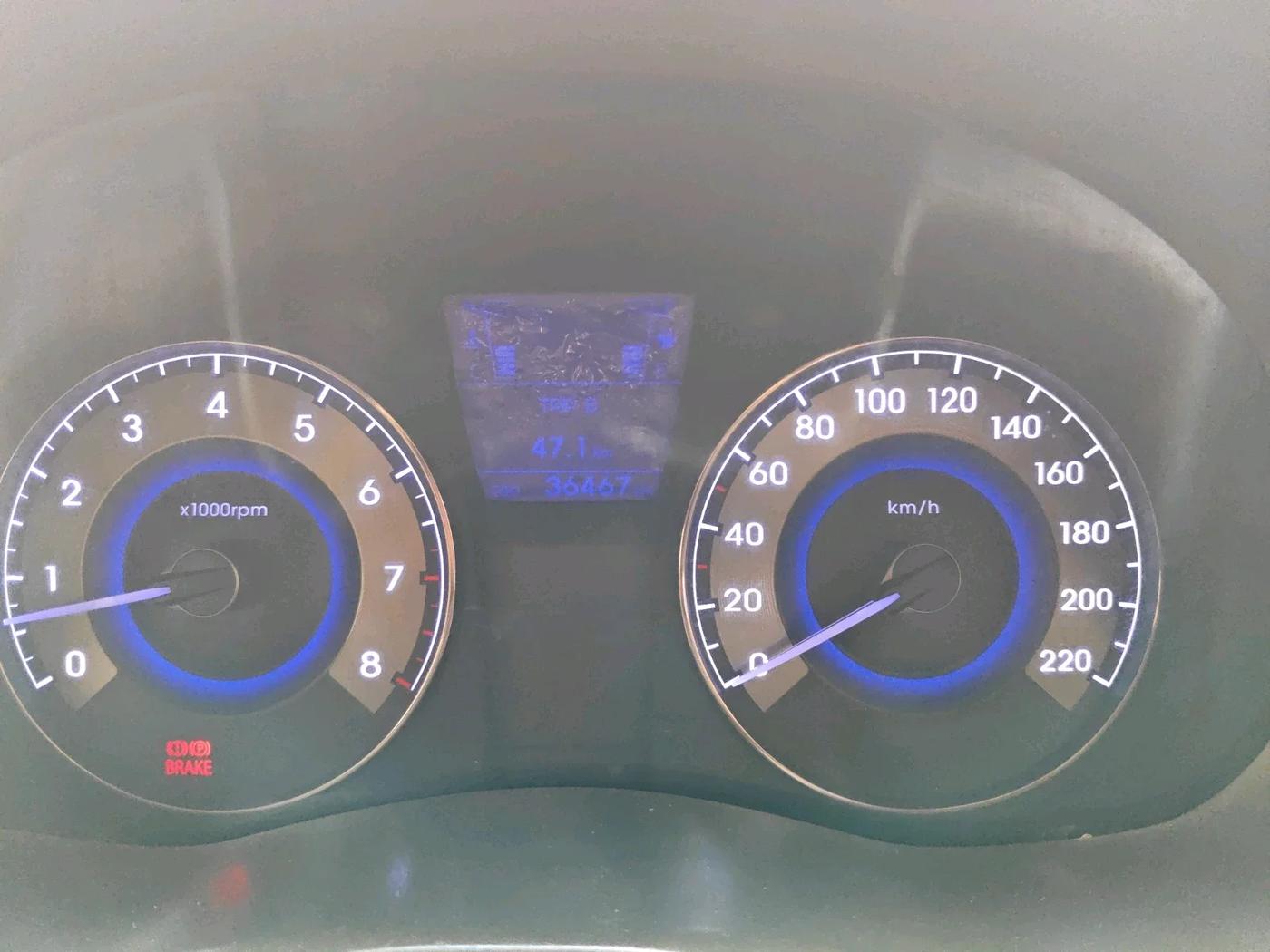 2012 Hyundai Verna FLUIDIC 1.6 VTVT SX, Petrol, Manual, 36,467 km, interior