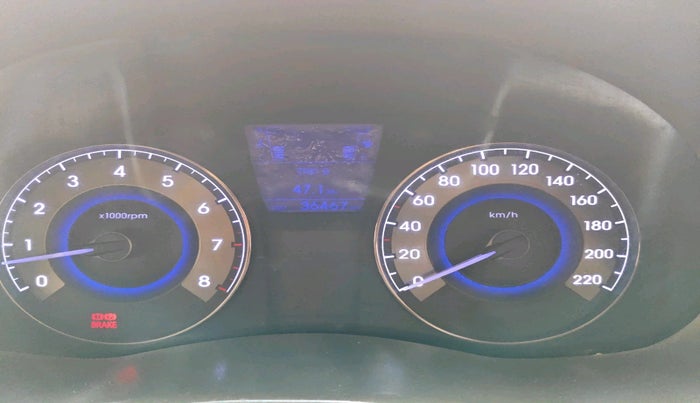 2012 Hyundai Verna FLUIDIC 1.6 VTVT SX, Petrol, Manual, 36,467 km, interior