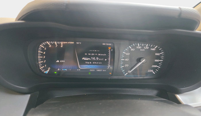 2023 Tata ALTROZ XZ PLUS PETROL, Petrol, Manual, 18,937 km, interior