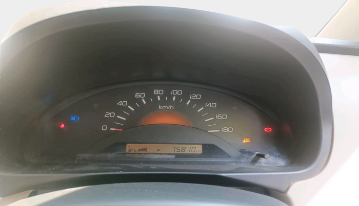 2016 Maruti Wagon R 1.0 LXI CNG, CNG, Manual, 75,810 km, interior