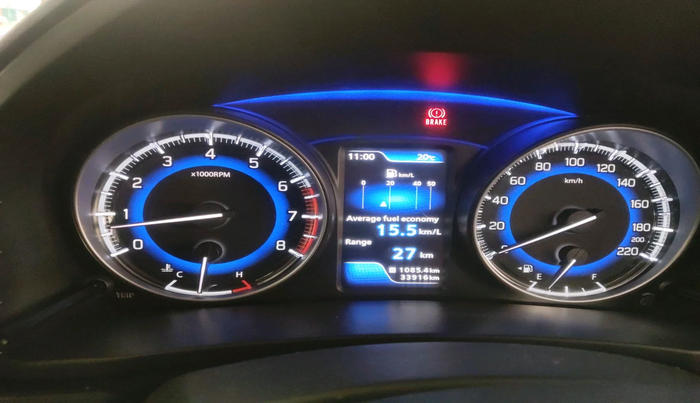 2019 Toyota Glanza G, Petrol, Manual, 33,916 km, interior