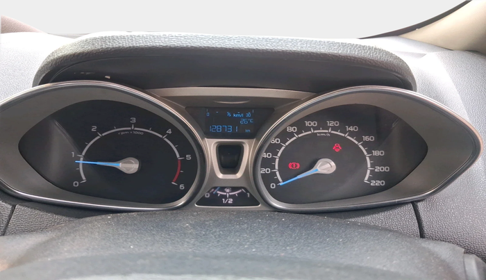 2017 Ford Ecosport TITANIUM 1.5L DIESEL, Diesel, Manual, 1,28,731 km, interior