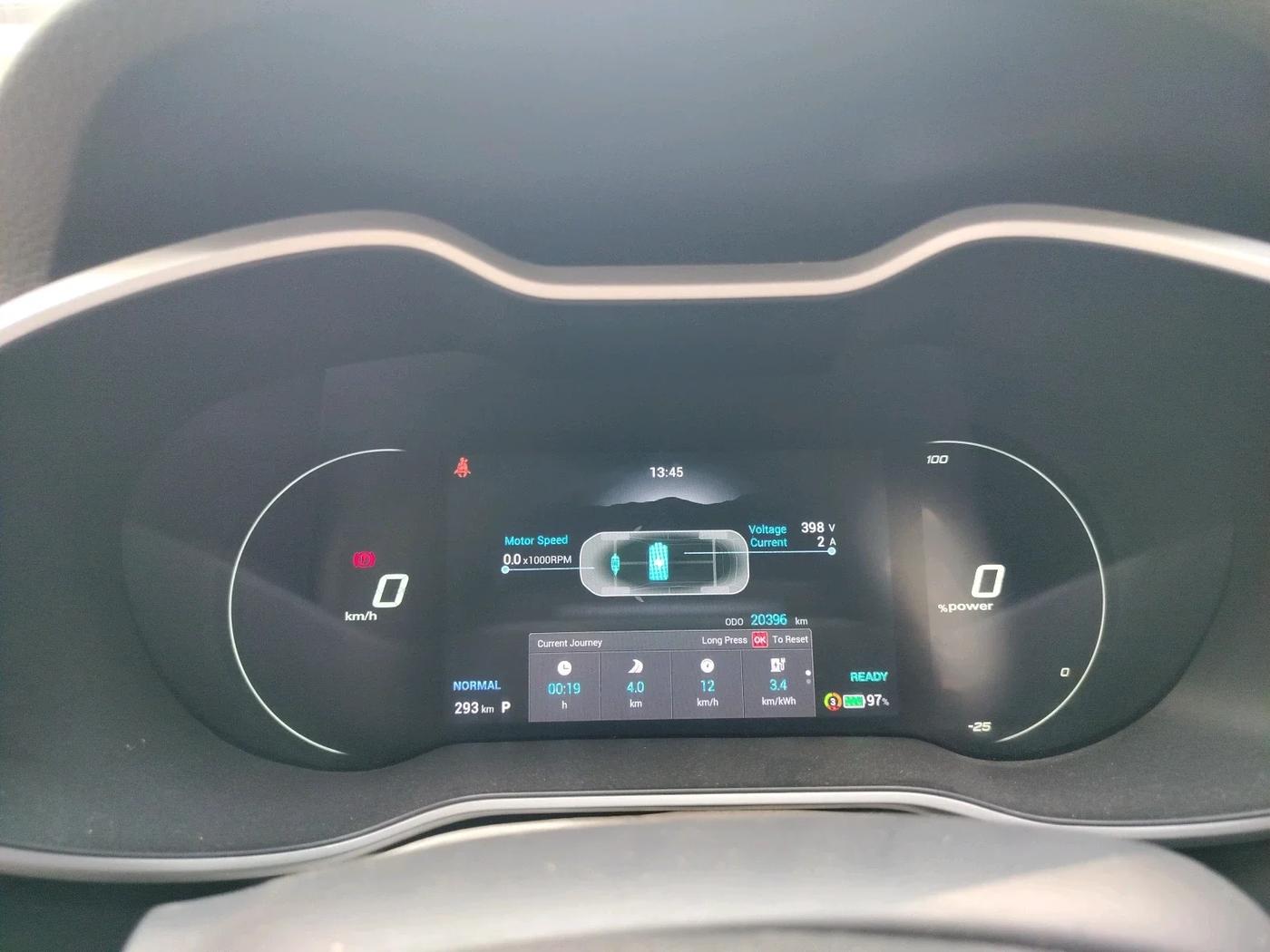 2022 MG ZS EV EXCLUSIVE, Electric, Automatic, 20,396 km, interior