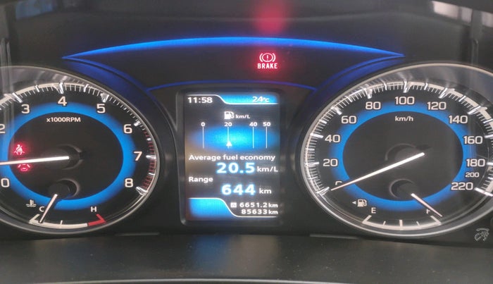 2019 Maruti Baleno ZETA PETROL 1.2, Petrol, Manual, 85,633 km, interior