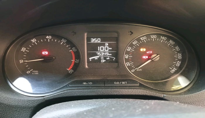 2017 Skoda Rapid AMBITION 1.6 MPI MT, Petrol, Manual, 75,349 km, interior