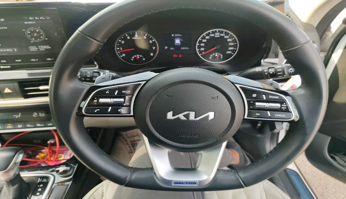 2022 KIA SELTOS  HTX IVT G, Petrol, Automatic, 29,543 km, interior