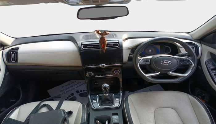 2022 Hyundai Creta SX (O) 1.5 DIESEL, Diesel, Manual, 60,378 km, interior