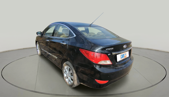 2012 Hyundai Verna FLUIDIC 1.6 VTVT SX OPT AT, Petrol, Automatic, 72,141 km, exterior