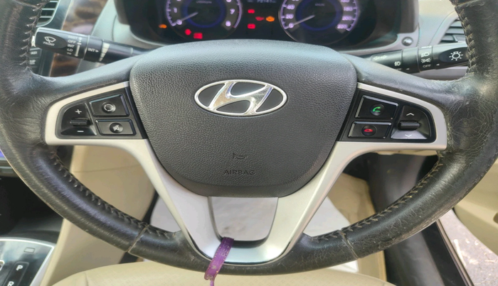 2012 Hyundai Verna FLUIDIC 1.6 VTVT SX OPT AT, Petrol, Automatic, 72,141 km, interior