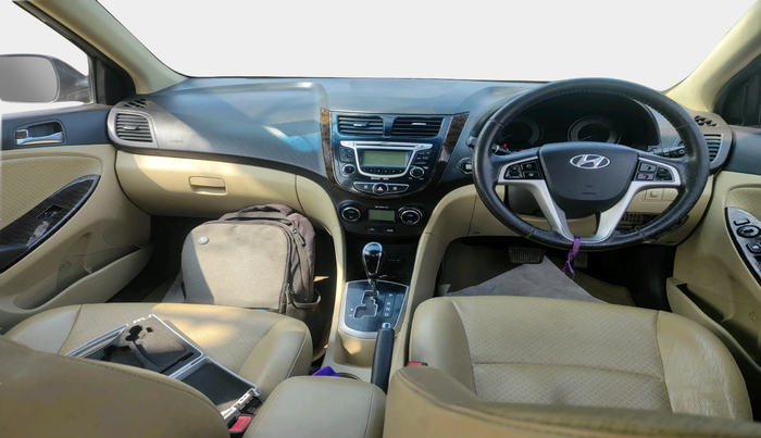 2012 Hyundai Verna FLUIDIC 1.6 VTVT SX OPT AT, Petrol, Automatic, 72,141 km, interior