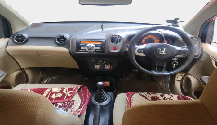 2012 Honda Brio S(O) MT, Petrol, Manual, 76,551 km, interior