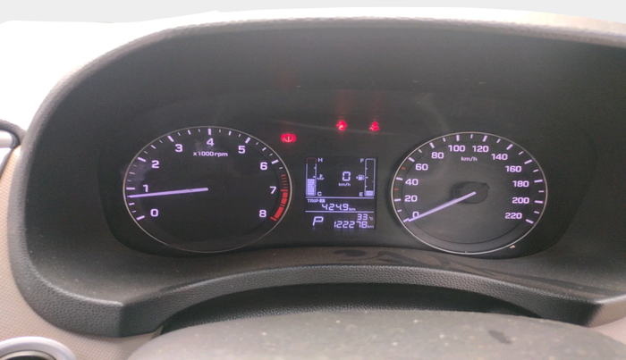 2016 Hyundai Creta SX PLUS AT 1.6 PETROL, Petrol, Automatic, 1,22,278 km, interior