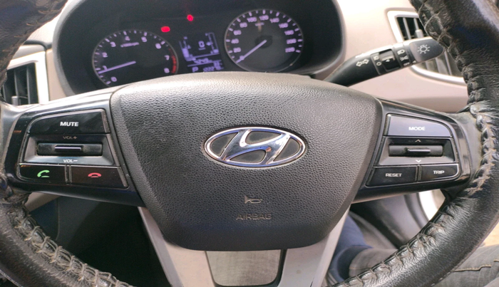 2016 Hyundai Creta SX PLUS AT 1.6 PETROL, Petrol, Automatic, 1,22,278 km, interior