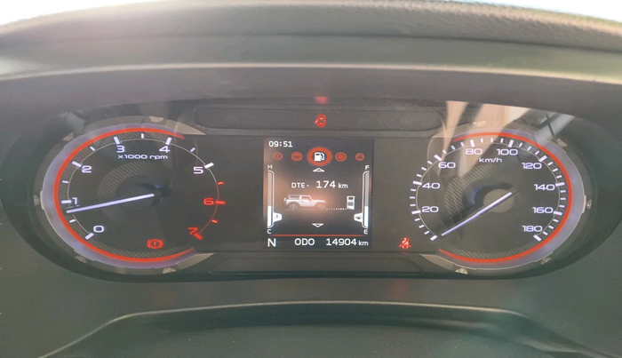 2022 Mahindra Thar LX HT PETROL 4WD MT, Petrol, Manual, 14,904 km, interior