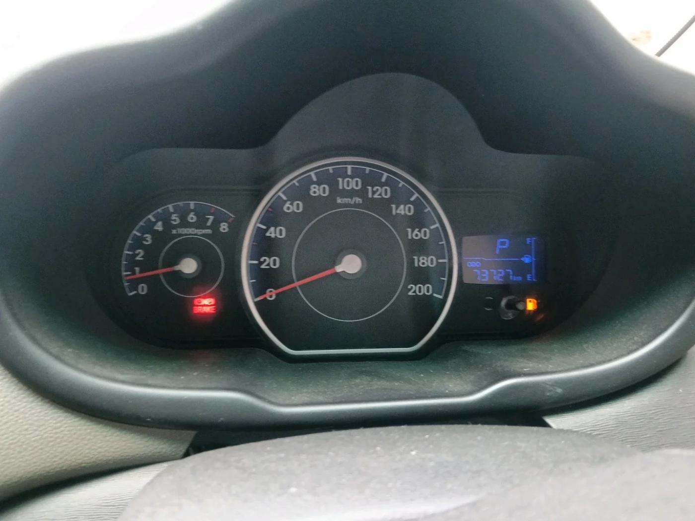 2011 Hyundai i10 SPORTZ 1.2 AT, Petrol, Automatic, 73,727 km, interior