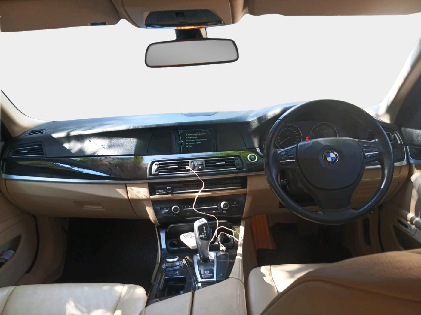2012 BMW 5 Series 520D 2.0, Diesel, Automatic, 71,849 km, interior