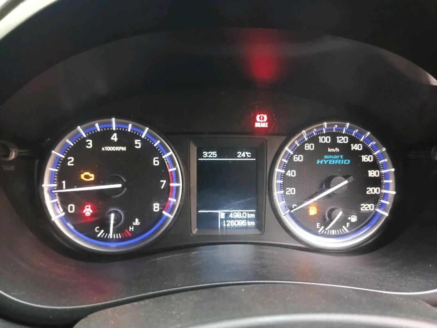 2020 Maruti S Cross ZETA 1.5, Petrol, Manual, 1,26,086 km, interior