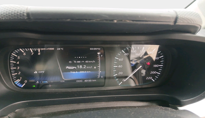 2022 Tata ALTROZ XZ PLUS PETROL, Petrol, Manual, 43,153 km, interior