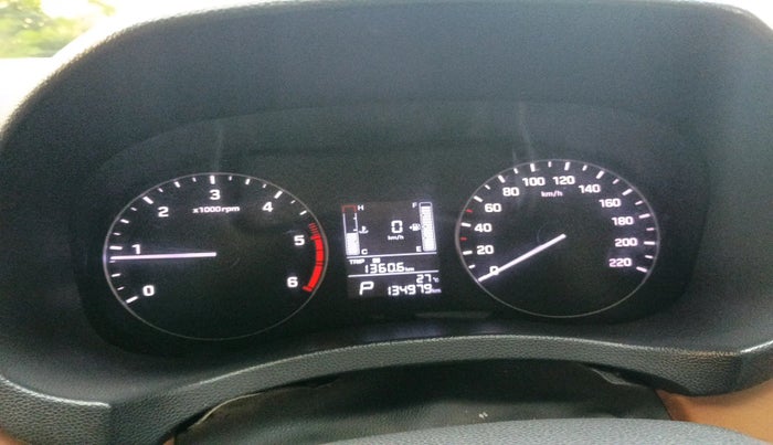 2017 Hyundai Creta SX PLUS AT 1.6 DIESEL, Diesel, Automatic, 1,34,979 km, interior