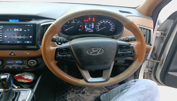 2017 Hyundai Creta SX PLUS AT 1.6 DIESEL, Diesel, Automatic, 1,34,979 km, interior
