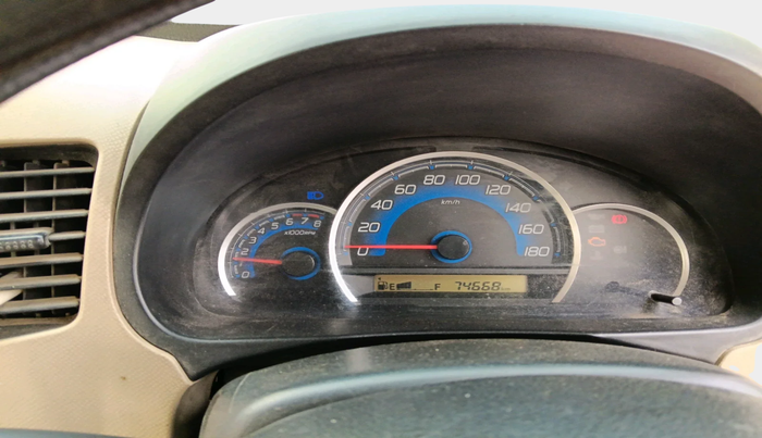 2017 Maruti Wagon R 1.0 VXI, Petrol, Manual, 74,668 km, interior