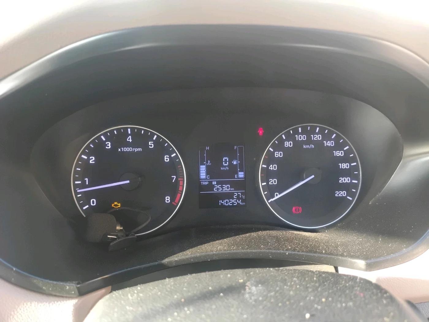2017 Hyundai Elite i20 MAGNA EXECUTIVE 1.2, CNG, Manual, 1,40,254 km, interior