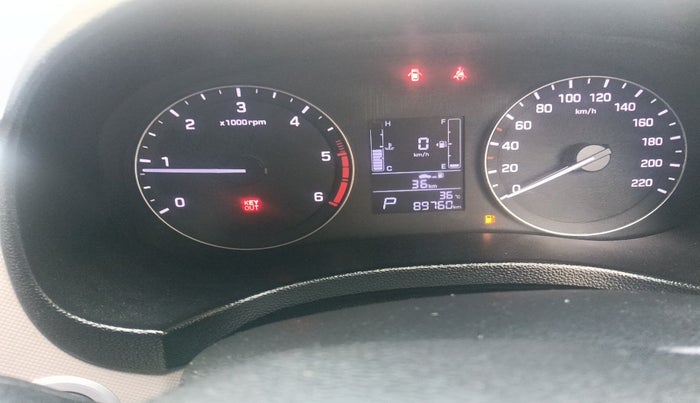 2019 Hyundai Creta SX AT 1.6 DIESEL, Diesel, Automatic, 89,760 km, interior
