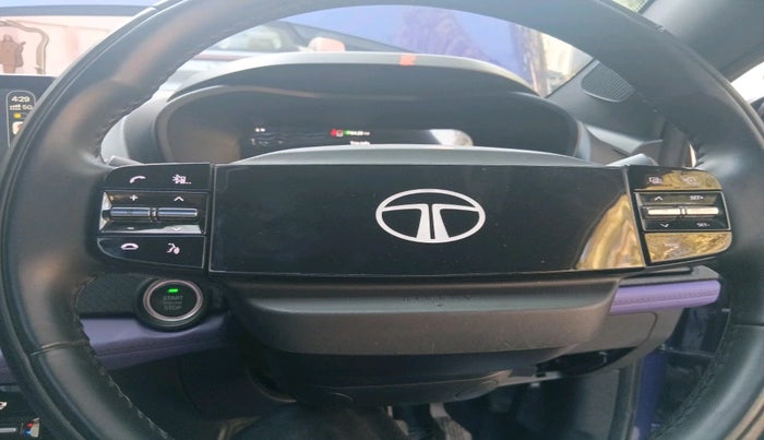 2023 Tata NEXON FEARLESS PURPLE SUNROOF DUAL TONE 1.2 PETROL, Petrol, Manual, 9,360 km, interior