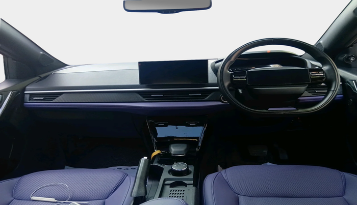 2023 Tata NEXON FEARLESS PURPLE SUNROOF DUAL TONE 1.2 PETROL, Petrol, Manual, 9,360 km, interior