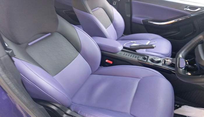 2023 Tata NEXON FEARLESS PURPLE SUNROOF DUAL TONE 1.2 PETROL, Petrol, Manual, 9,360 km, interior