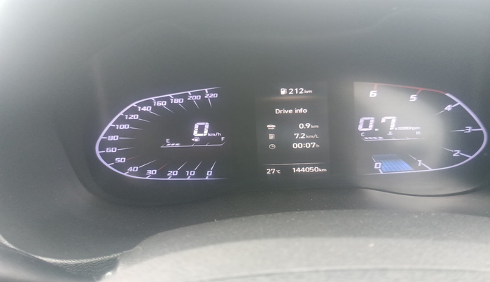 2020 Hyundai Verna SX (O) 1.5 CRDI, Diesel, Manual, 1,44,050 km, interior