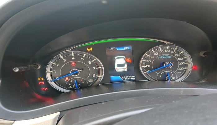 2022 Maruti Ciaz ZETA 1.5 SHVS MT PETROL, Petrol, Manual, 75,538 km, interior