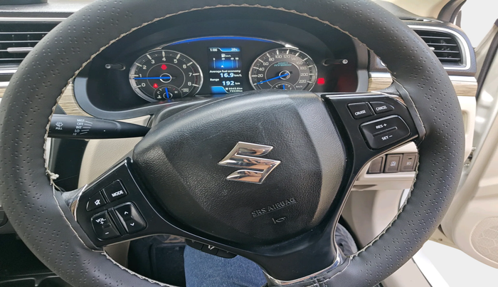 2022 Maruti Ciaz ZETA 1.5 SHVS MT PETROL, Petrol, Manual, 75,538 km, interior