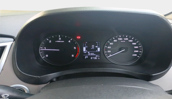 2015 Hyundai Creta SX PLUS AT 1.6 DIESEL, Diesel, Automatic, 87,361 km, interior