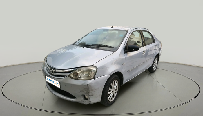 2011 Toyota Etios V, Petrol, Manual, 1,50,093 km, exterior
