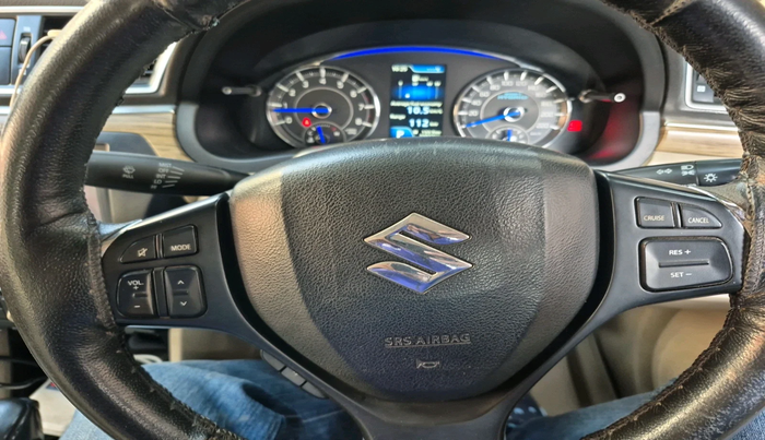 2019 Maruti Ciaz ZETA AT 1.5  SHVS PETROL, Petrol, Automatic, 74,101 km, interior