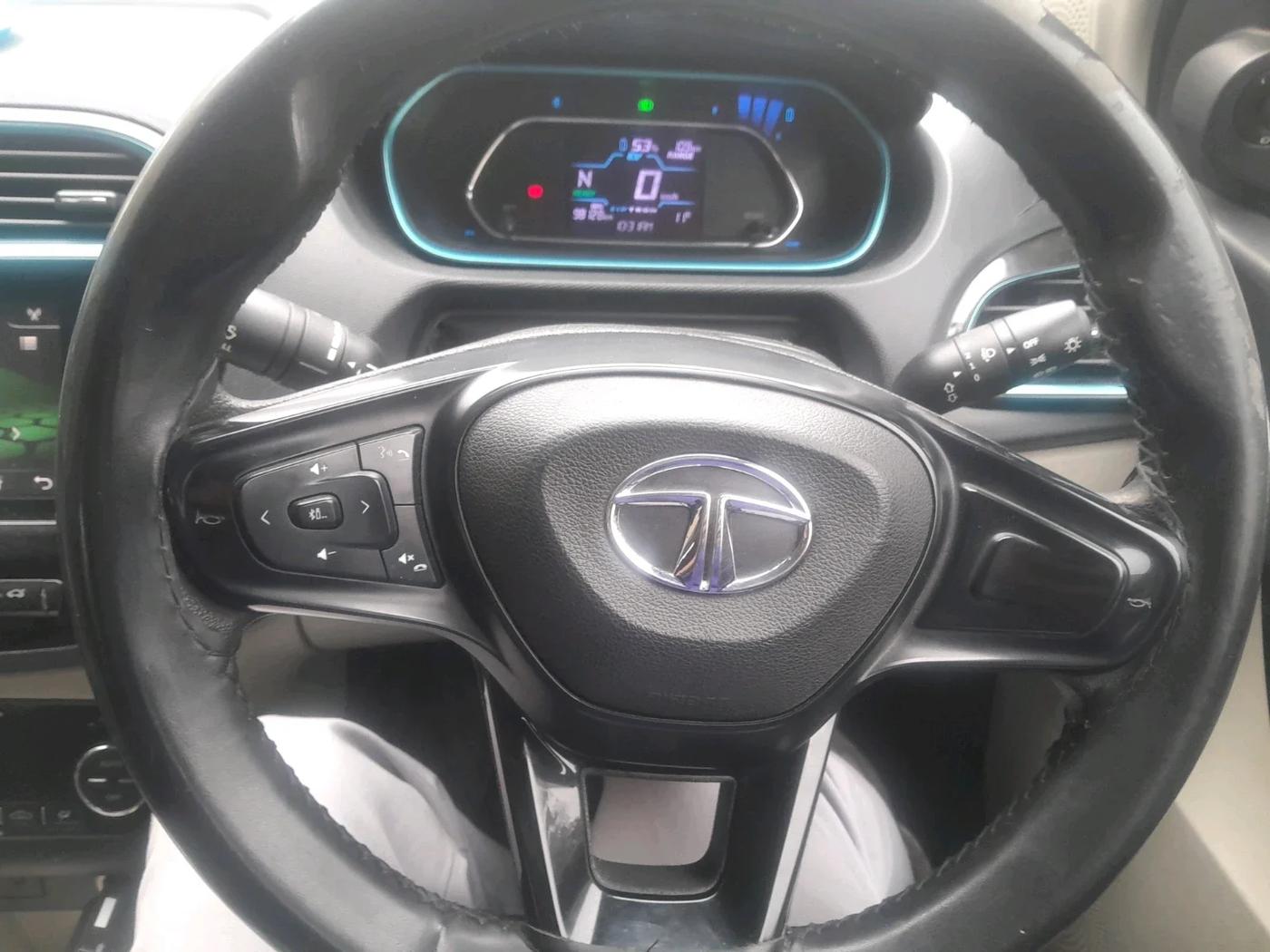 2021 Tata TIGOR EV XZ PLUS, Electric, Automatic, 98,128 km, interior