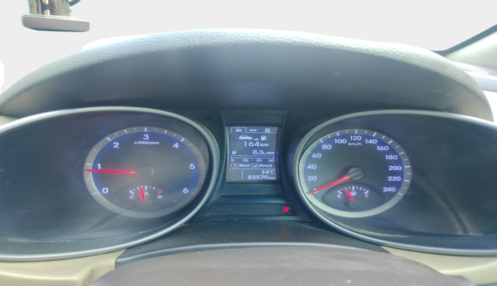 2015 Hyundai Santa Fe 2 WD, Diesel, Manual, 83,579 km, interior