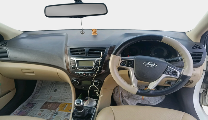 2014 Hyundai Verna FLUIDIC 1.6 CRDI SX OPT, Diesel, Manual, 1,68,293 km, interior