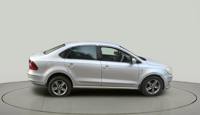 2012 Skoda Rapid AMBITION 1.6 TDI CR MT, Diesel, Manual, 2,32,423 km, exterior