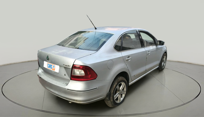 2012 Skoda Rapid AMBITION 1.6 TDI CR MT, Diesel, Manual, 2,32,423 km, exterior