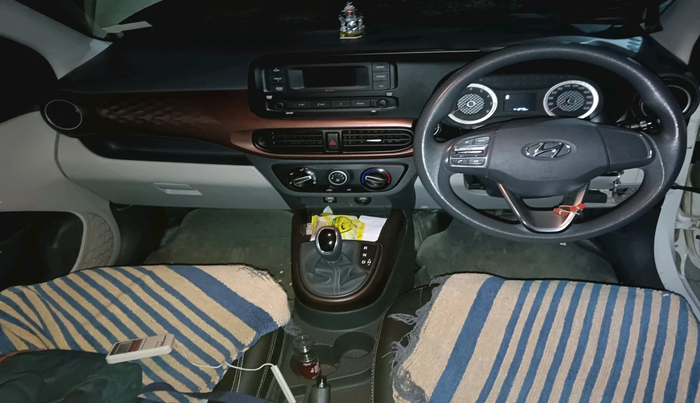 2021 Hyundai AURA S 1.2 AMT, Petrol, Automatic, 41,879 km, interior