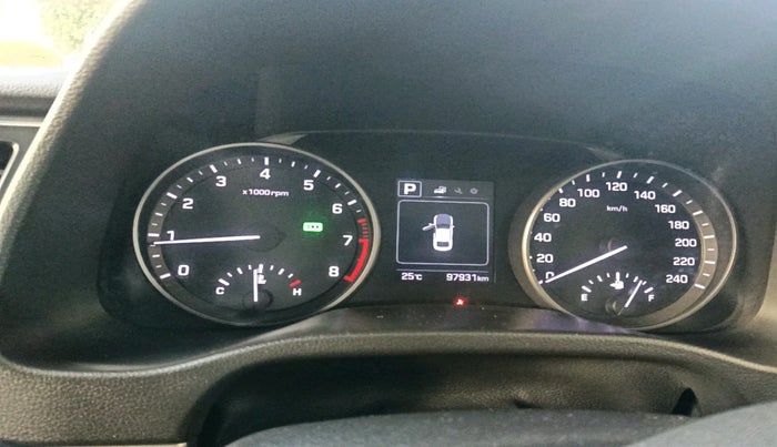 2017 Hyundai New Elantra 2.0 SX(O) AT PETROL, Petrol, Automatic, 97,931 km, interior