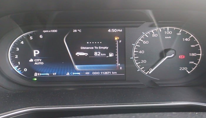 2020 Tata Harrier XZA PLUS 2.0L, Diesel, Automatic, 1,12,671 km, interior